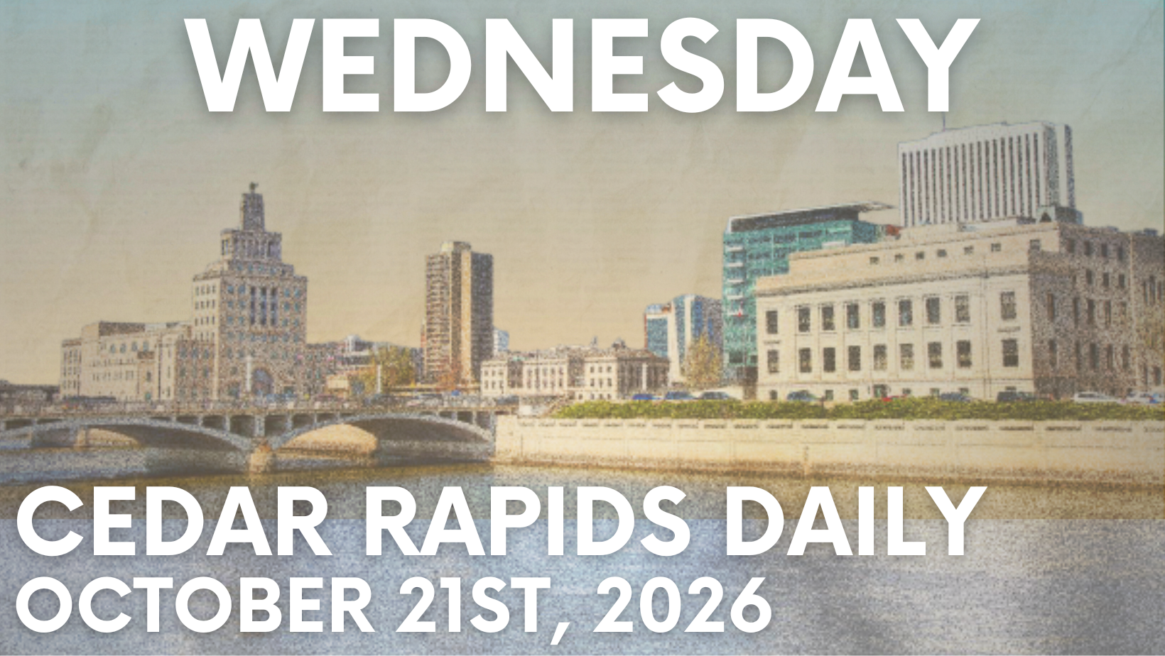 Events for Wednesday, October 21st, 2026. 