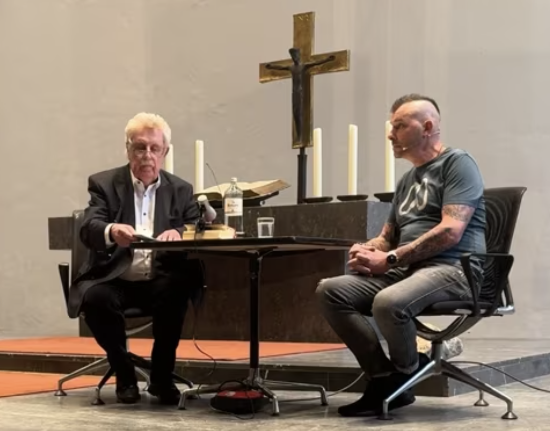 Knut Terjung trifft ... Frank "Fischi" Tamaschke in der Hauptkirche St. Nikolai in Hamburg