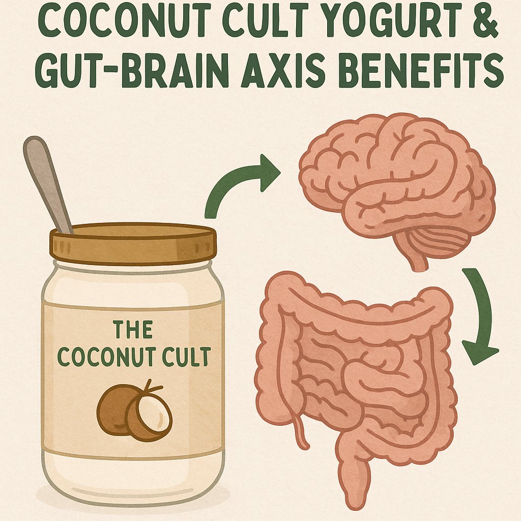 Coconut cult yogurt: gut-brain axis benefits