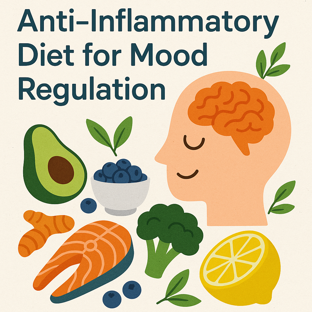 Anti-inflammatory diet for mood regulation