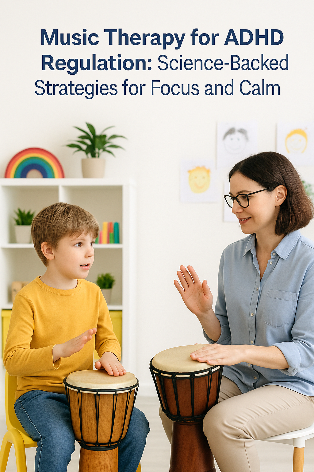 🎶 Music Therapy for ADHD Regulation: Focus and Calm