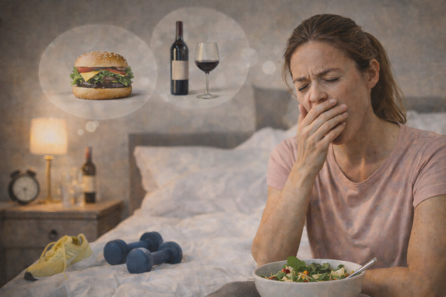 What did my sleep quality reflect about my lifestyle?