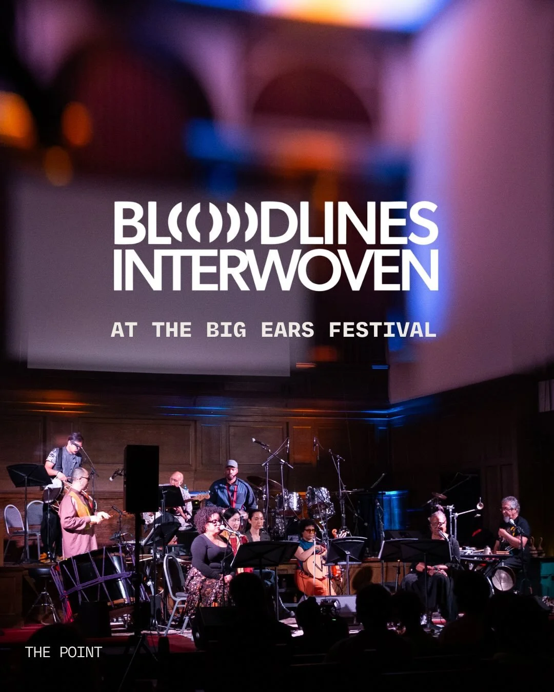 Bloodlines Interwoven at Big Ears Festival.

Across each performance, the work continued to shift and take shape in real time. The artists moved through sound, rhythm, and movement with a sense of openness, responding to one another and to each space