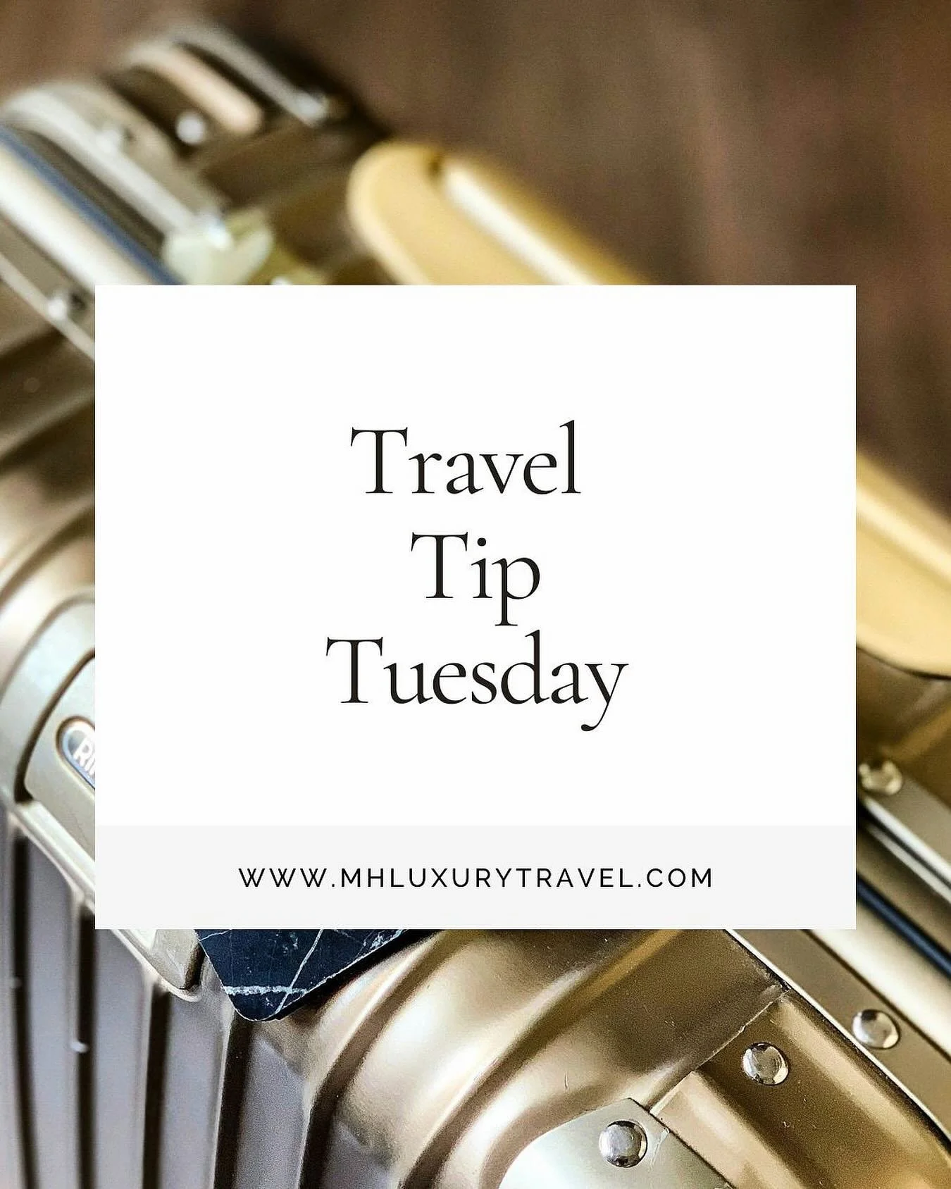 ✈️ Travel Tip Tuesday: Always pack a change of clothes + essentials in your carry-on. 🎒

Lost luggage or delayed bags happen more often than you&rsquo;d think. Having an extra outfit, toiletries, and any medications with you means you&rsquo;ll still