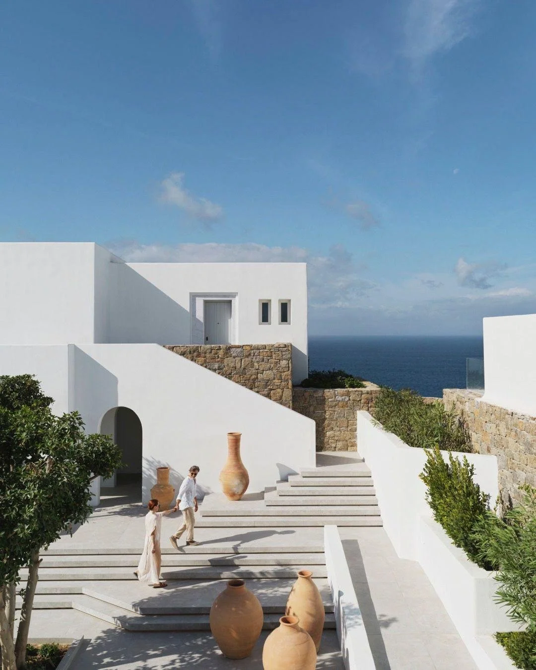 There&rsquo;s a hotel in the Cyclades named after the Greek word for awe. And it delivers.

I recommend Deos to travelers who want to experience Mykonos that feels effortlessly timeless. Just a short walk from the Old Port, yet wonderfully removed fr