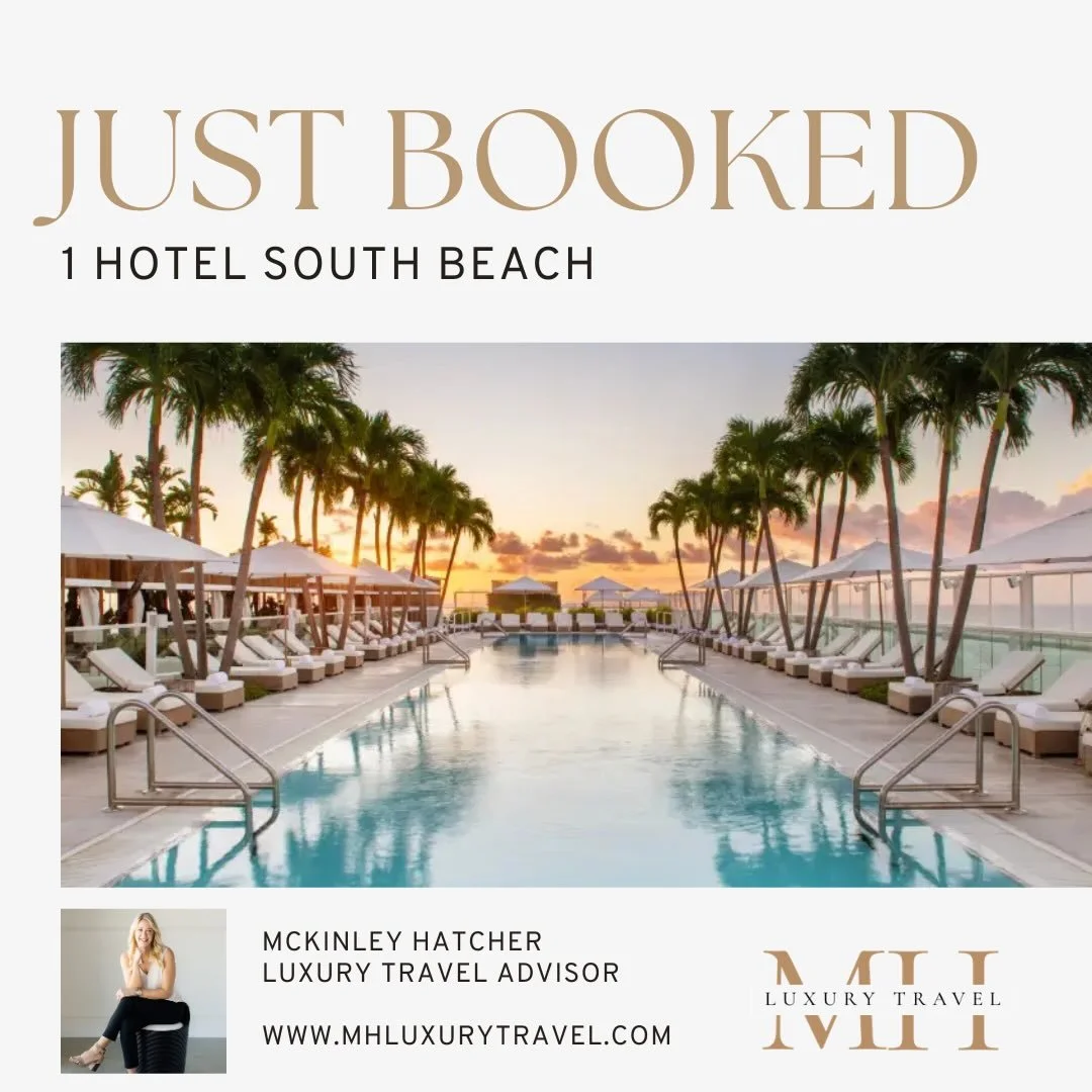 40 looks very good in South Beach ✨🌴

Just booked the perfect birthday escape at 1 Hotel South Beach to celebrate a milestone 40th in style. Think oceanfront views, elevated wellness vibes, and just the right amount of Miami energy. 🥂

From sunrise