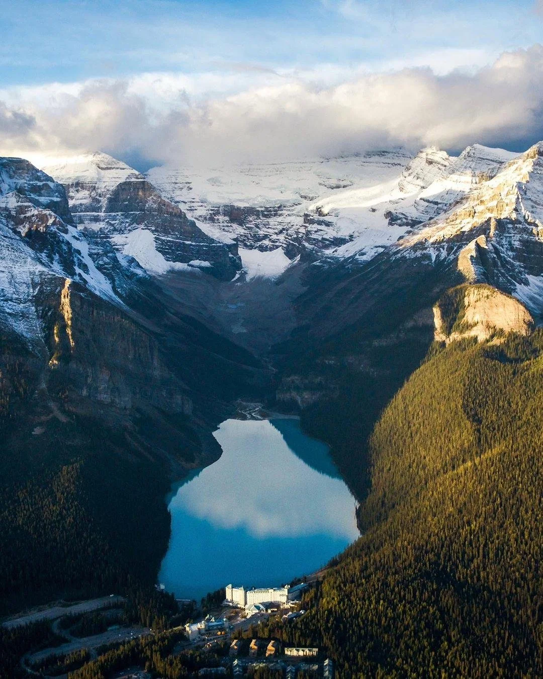 I plan trips to the Alps, Aspen, and Japan every winter. So it means something when I say one of the world's great winter stays is in Canada.

Fairmont Chateau Lake Louise stands directly on the shore of its namesake lake in Banff National Park, faci