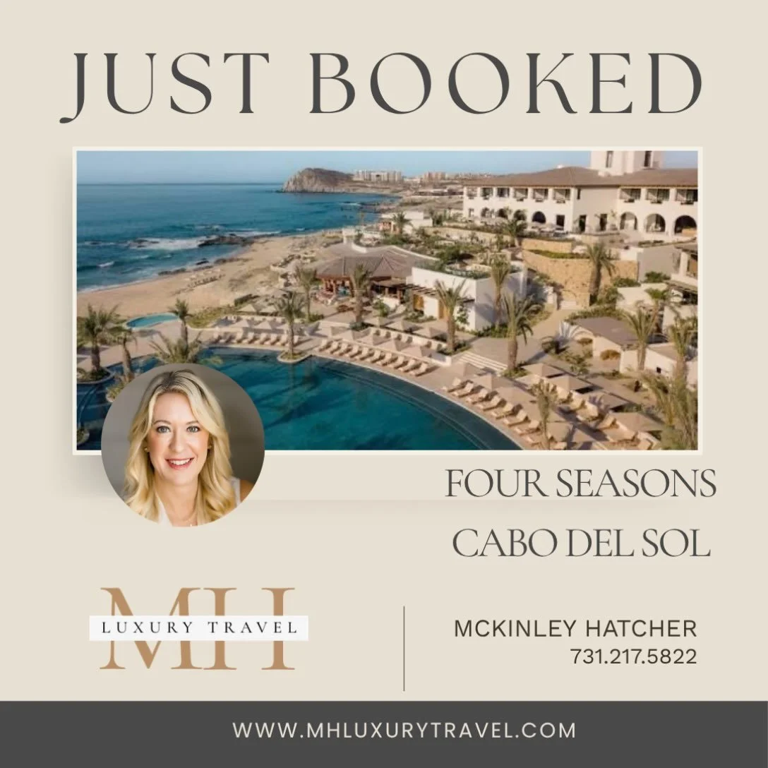 POV: Your Cabo vacation just got a Four Seasons upgrade. 🌴✨

Some vacations are unforgettable, and others are on an entirely different level.

🌊 JUST BOOKED | Four Seasons Resort Cabo Del Sol

Where the desert meets the Sea of Cortez, this stunning