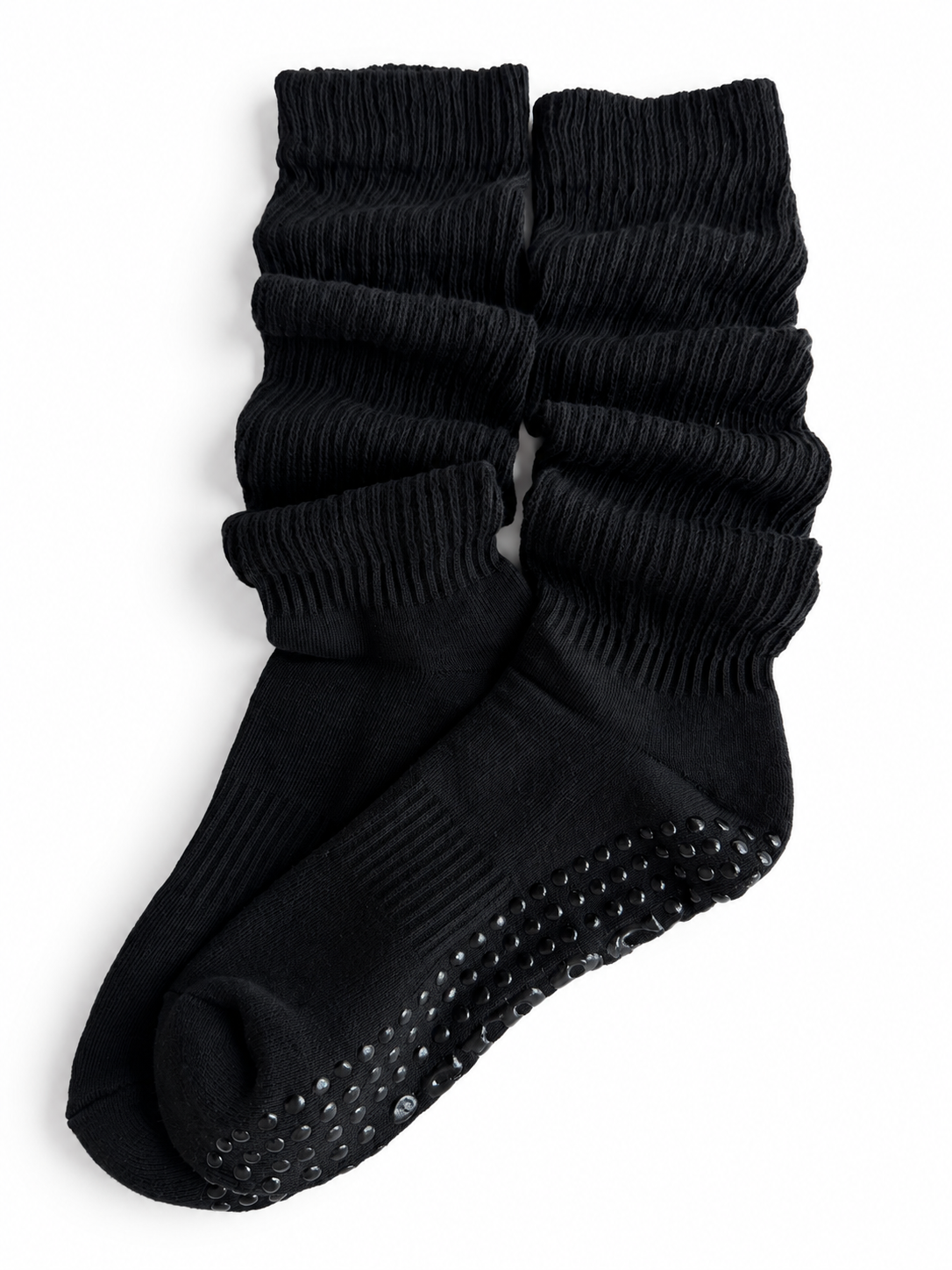 Souls Grip Socks - Scrunch Black