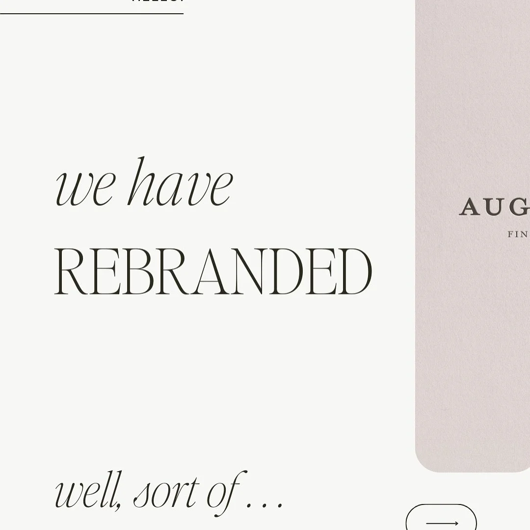 Introducing the new August + White - A refined rebrand for our luxury wedding invitation studio—timeless design, modern elegance, and unforgettable paper details.
Ready for a rebrand? Let us craft a brand that feels timeless and elevated&mdash