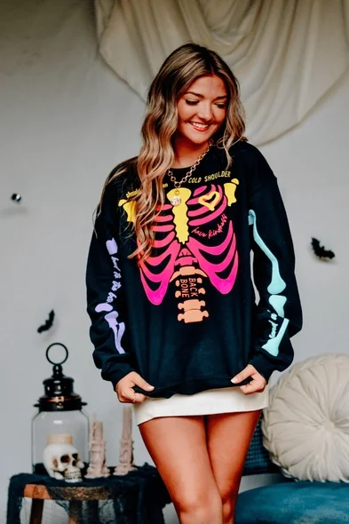 Neon Skelly Sweatshirt