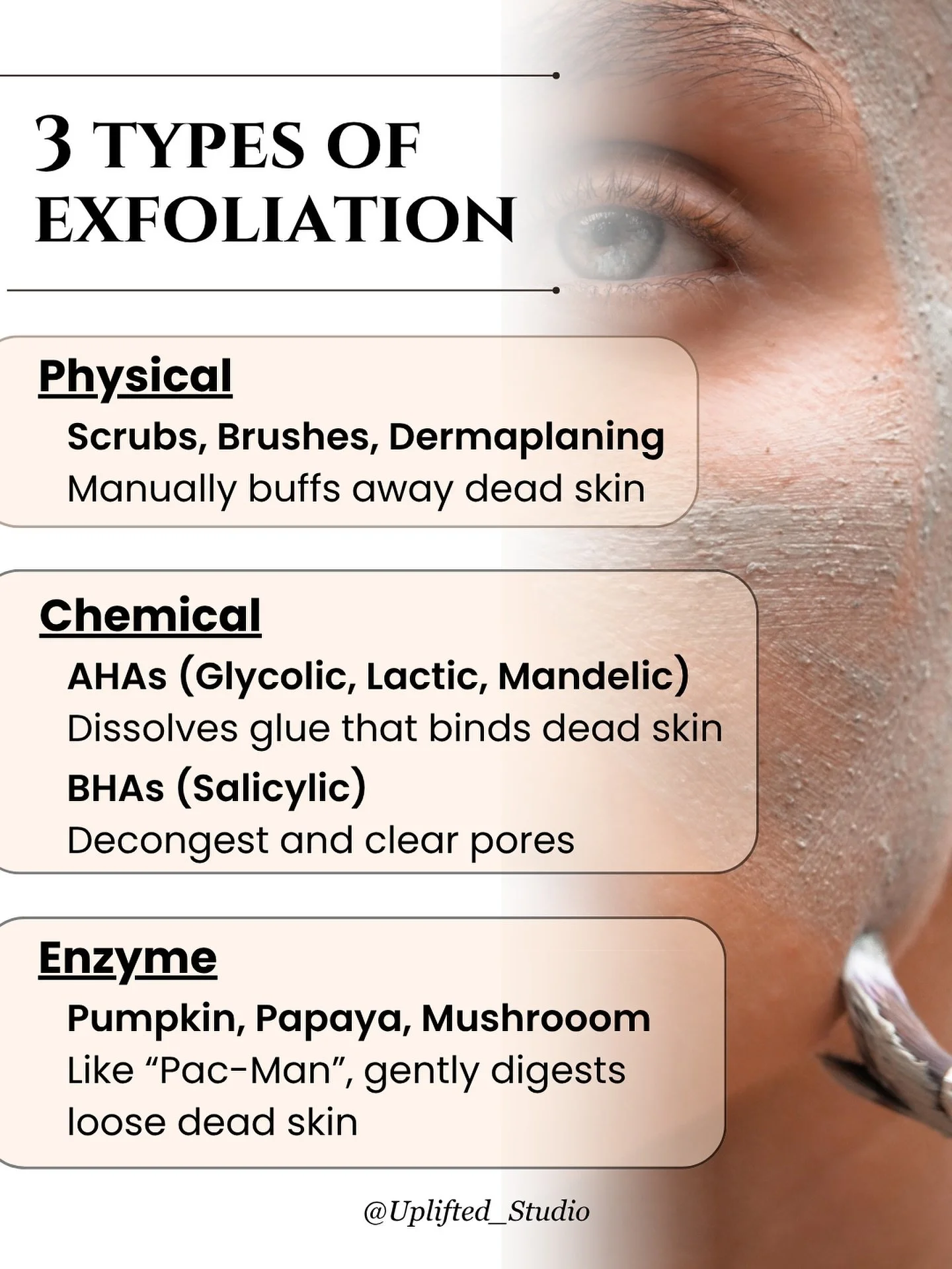 Did you know&hellip; 

When we&rsquo;re young (around 25 years and younger) skin renews itself about every 28 days but the older we get, dead skin cells hang on longer, making the skin look dull, rough, and uneven. This slower turnover can also make 