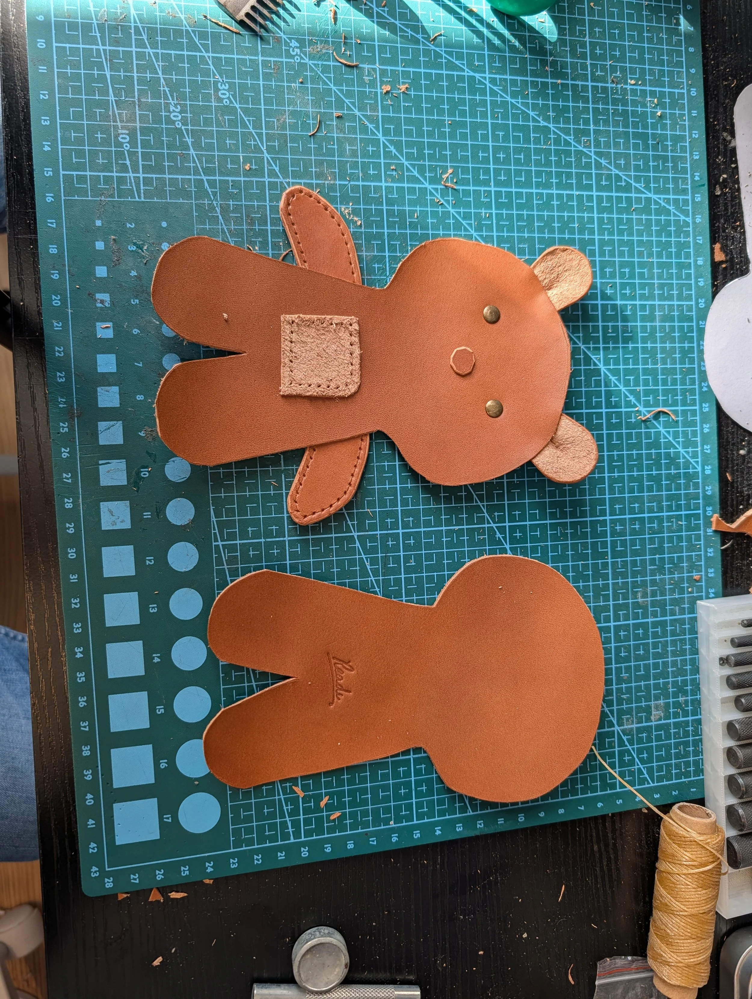 Teddy Bear PDF Template