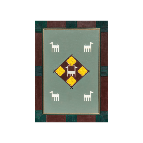 Riddle Painting of a Rug