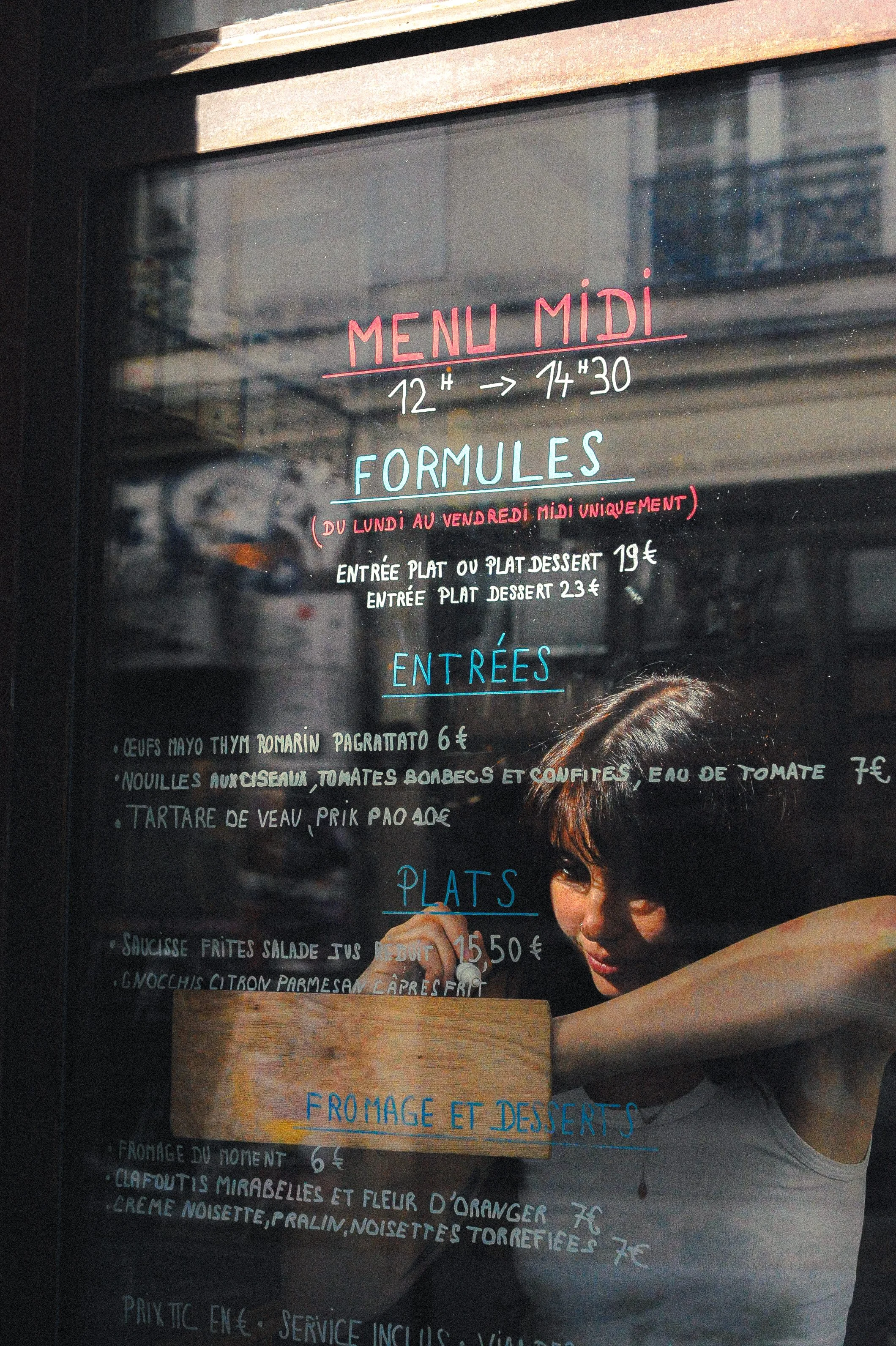 Café des délices, Paris.