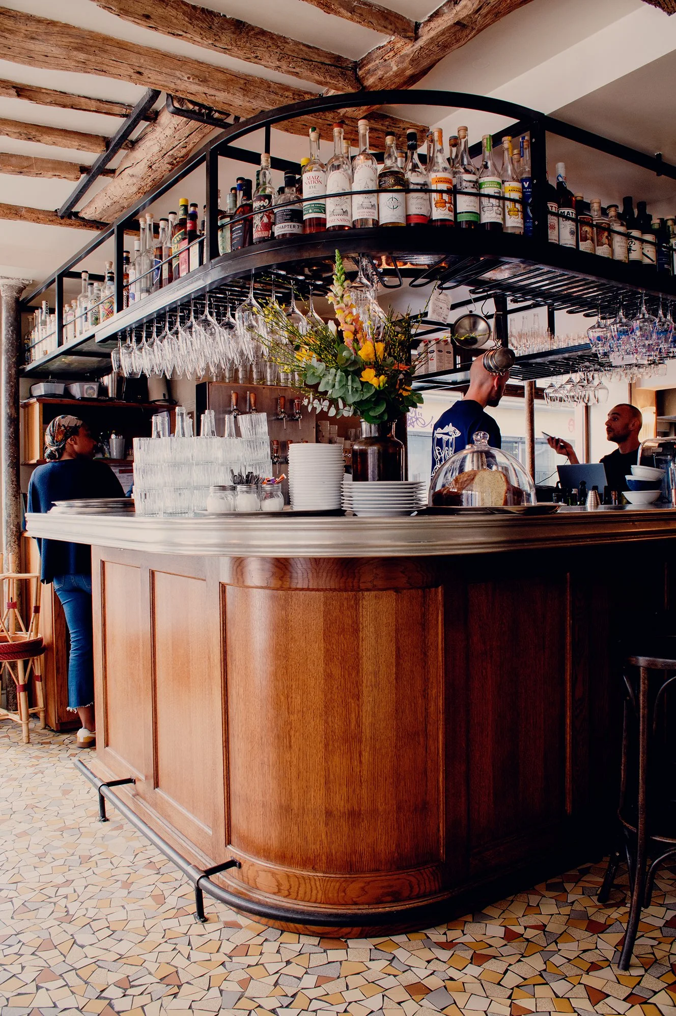 Café des délices, Paris.