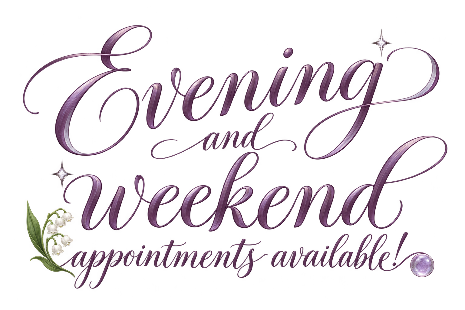 Evening and weekend online therapy appointments available at Dr. Ev’s Oasis
