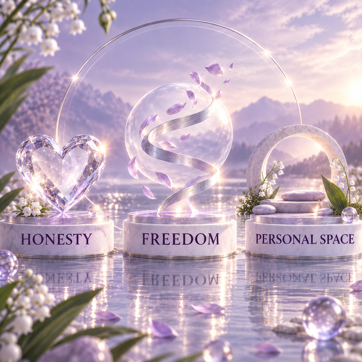 Evelyn’s core values: honesty, freedom, and personal space