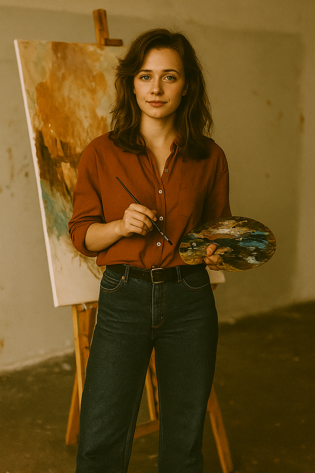 20250625_1819_Ganzkörperbild der Künstlerin_remix_01jymjms8pegkb5zn8eecrfgm5.png