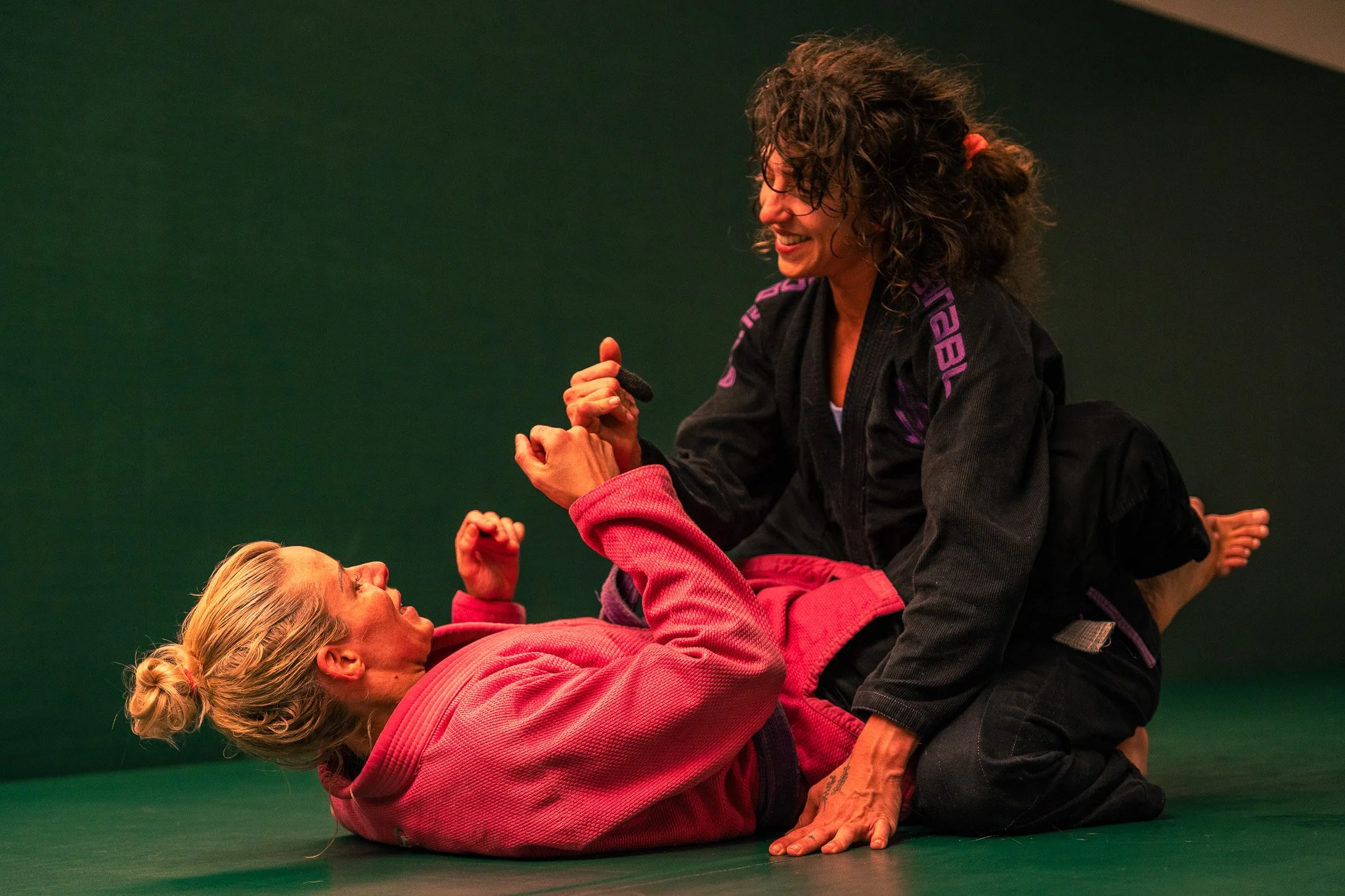 GJJ/BJJ revolves around the concept that a smaller, weaker person can successfully defend him/herself against a larger, stronger individual.