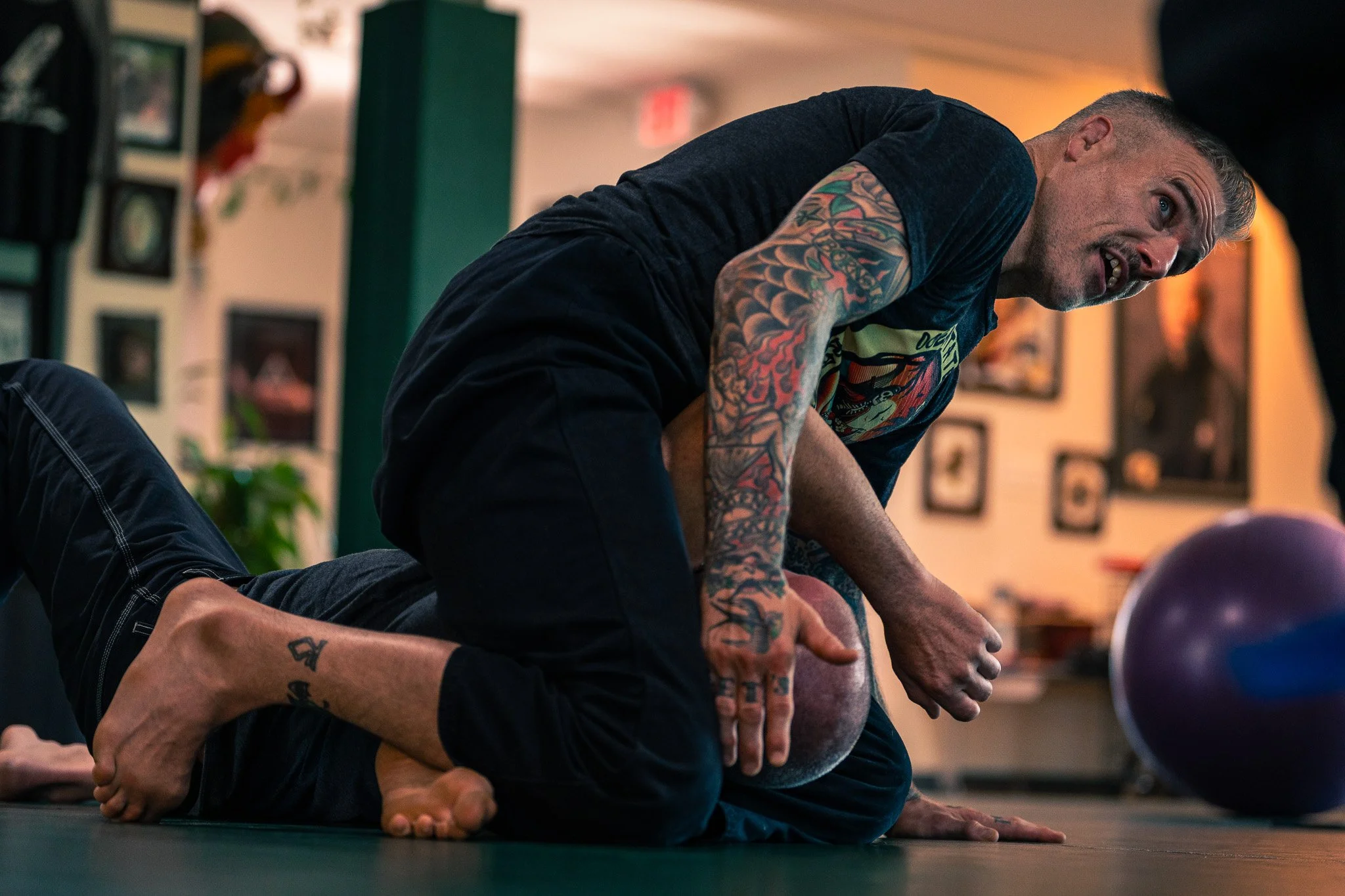 OSSBJJ Head Instructor and Third Degree BJJ Black Belt James Connor received his training at the Tim Burrill BJJ Academy under Tim Burrill, Seth Price & Daymon Smith. 

