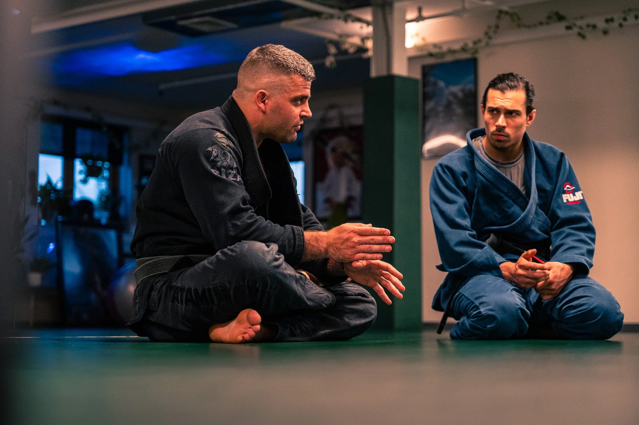 Designed to empower the weak against the strong, there are no physical prerequisites to begin your journey. You don’t need to get in shape to learn Jiu Jitsu; you do Jiu Jitsu to get in shape!