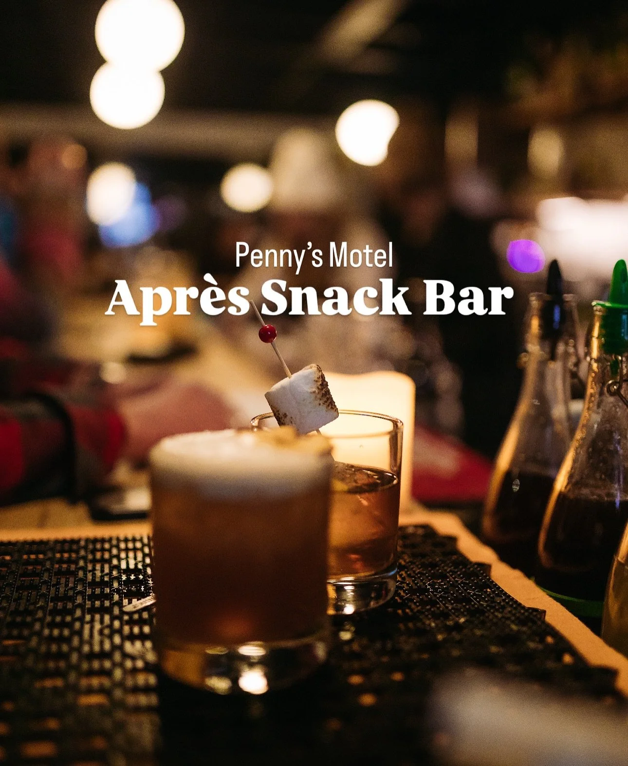 Whether you’re a guest or just driving by, come check out our Après Snack Bar for great vibes, delicious cocktails and the finest oysters around ๐ฆช๐ธFor more info visit pennysmotel.ca/apres-snack-bar