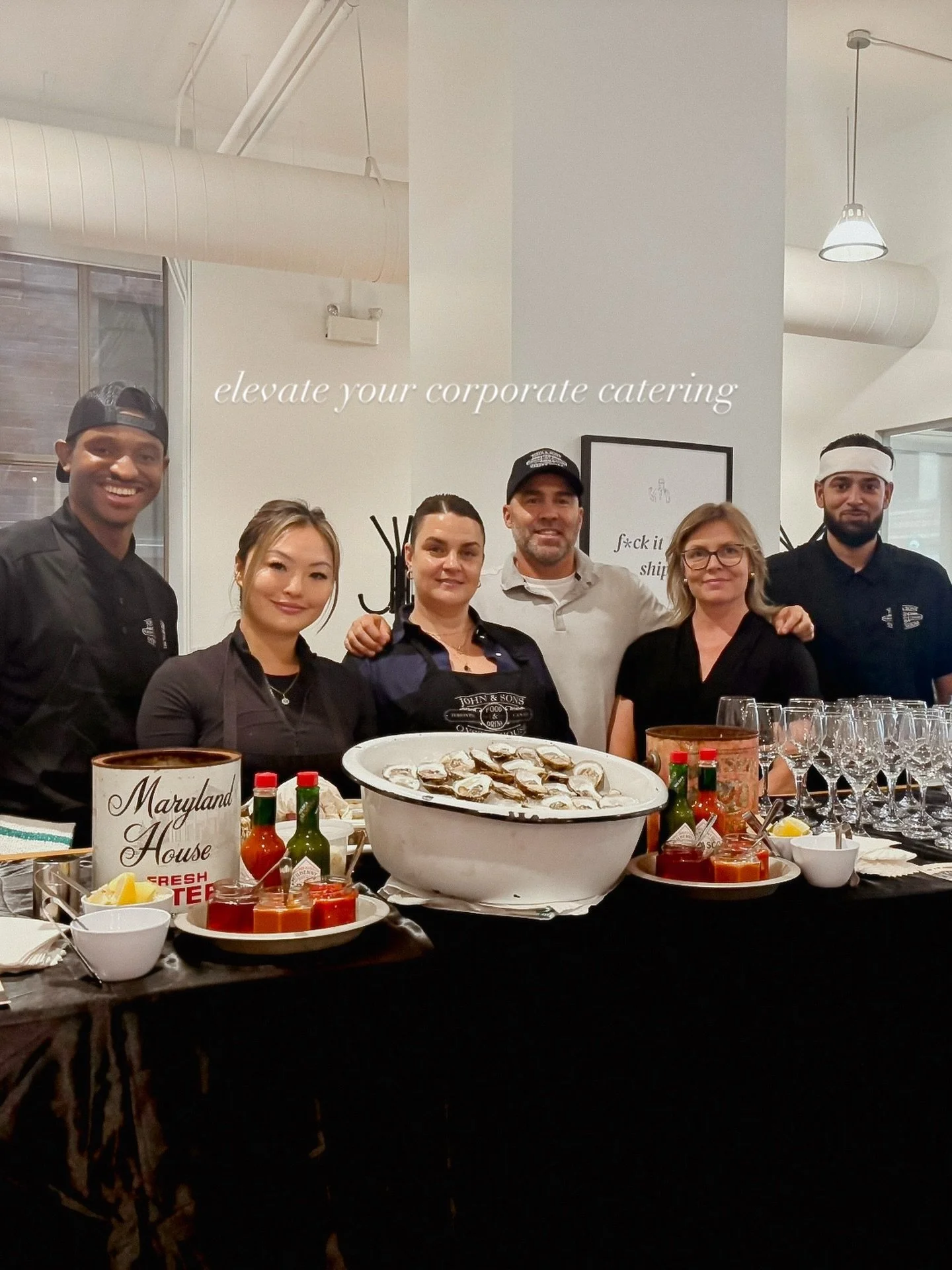 Shuck the ordinary&mdash;elevate your next corporate event with fresh, flavorful catering from John and Sons Oyster House in Toronto 🦪🥂