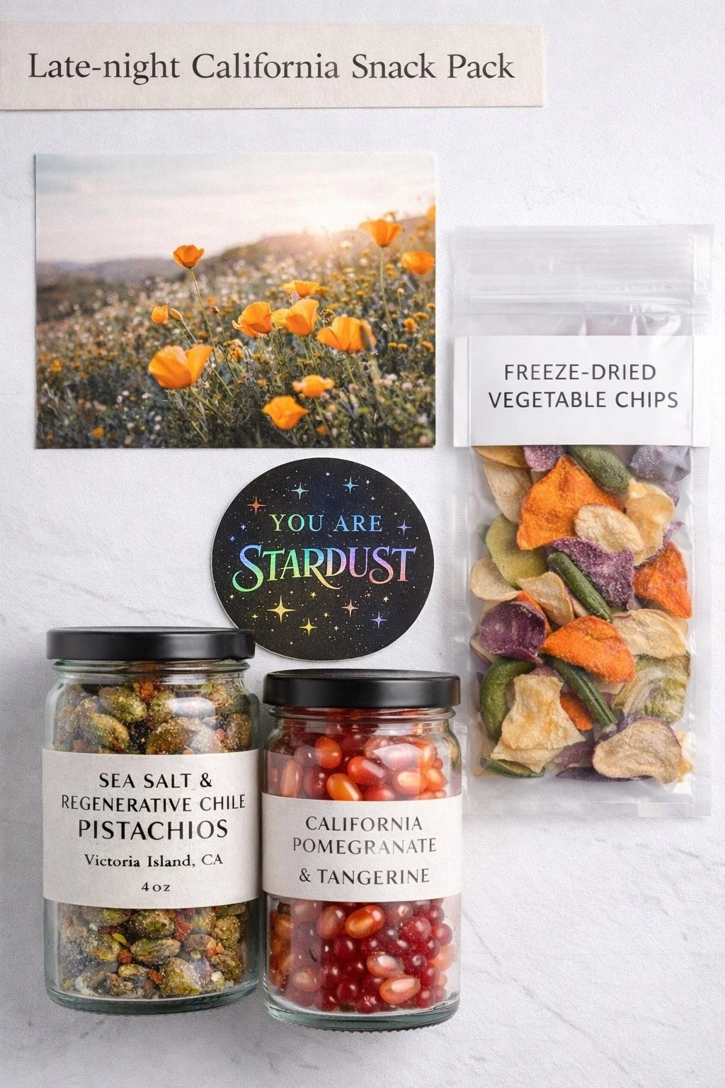 Late-night California Snack Pack