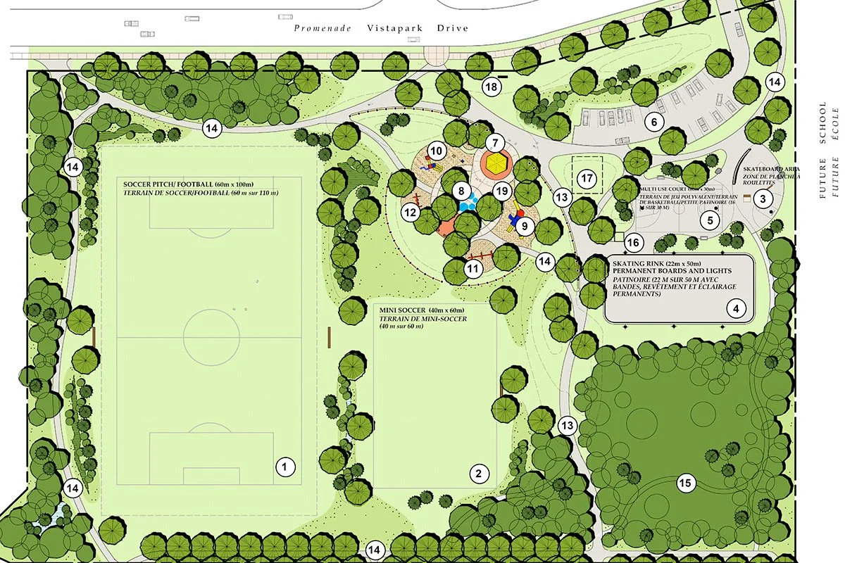 Vista Park concept plans