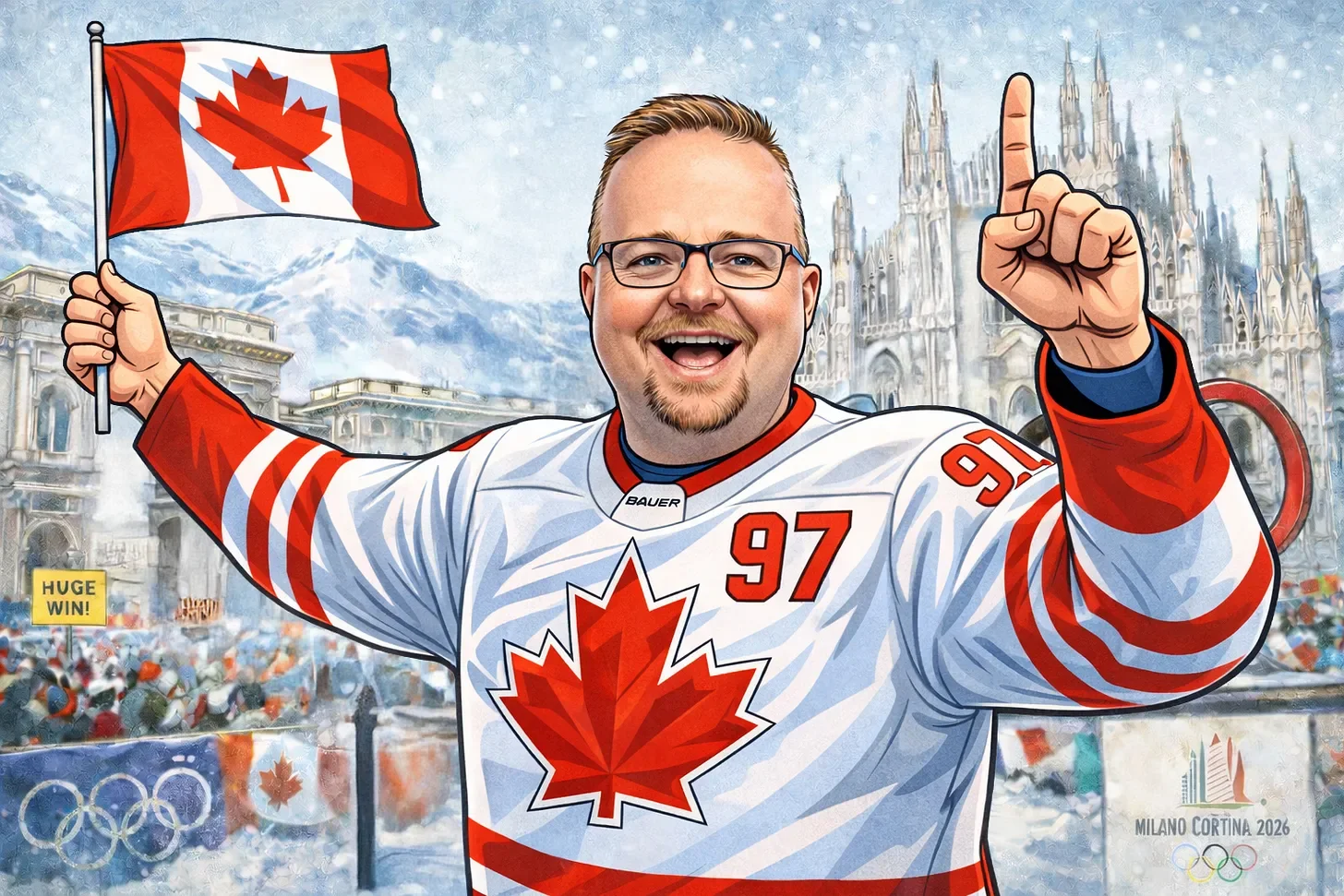Cheer on Canada at the Olympics!