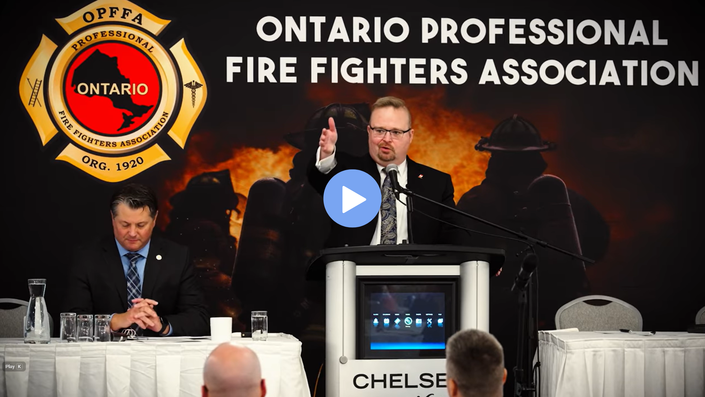Advocating for the safety and health of the brave men and women of our fire services