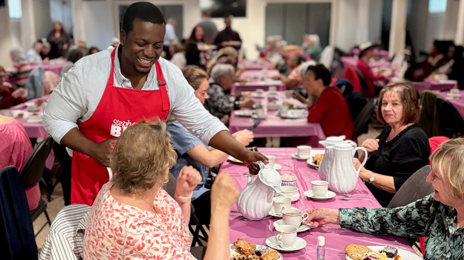 Annual Ladies Tea: A tea for two hundred 👒🌷☕