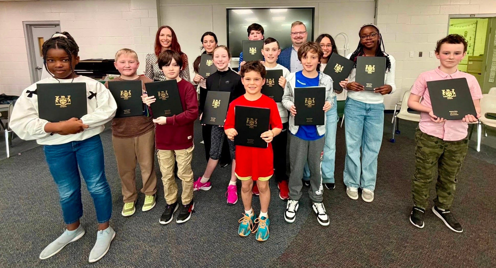 Talented young public speakers