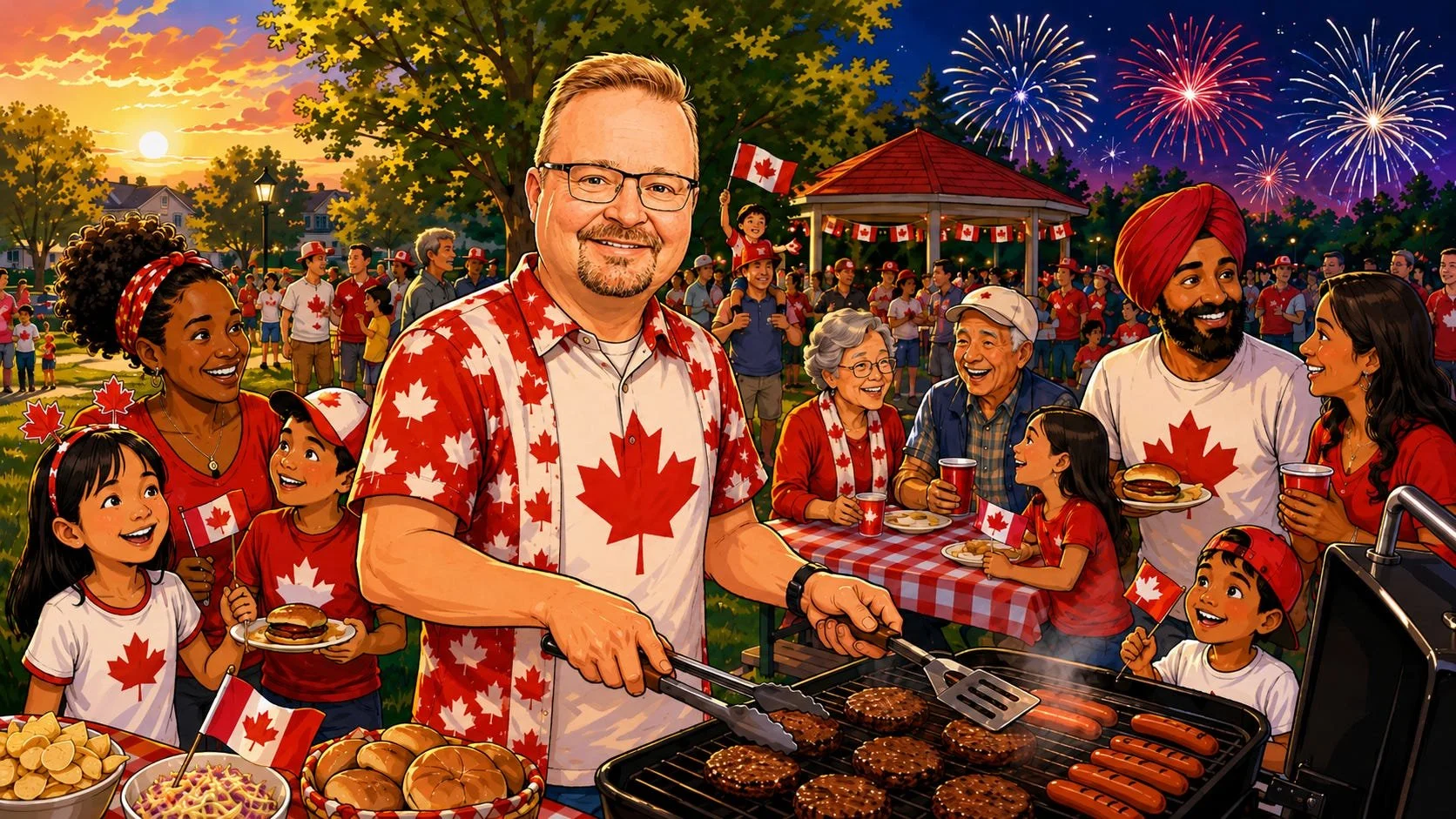 Celebrating Canada Day in Orléans 🍁
