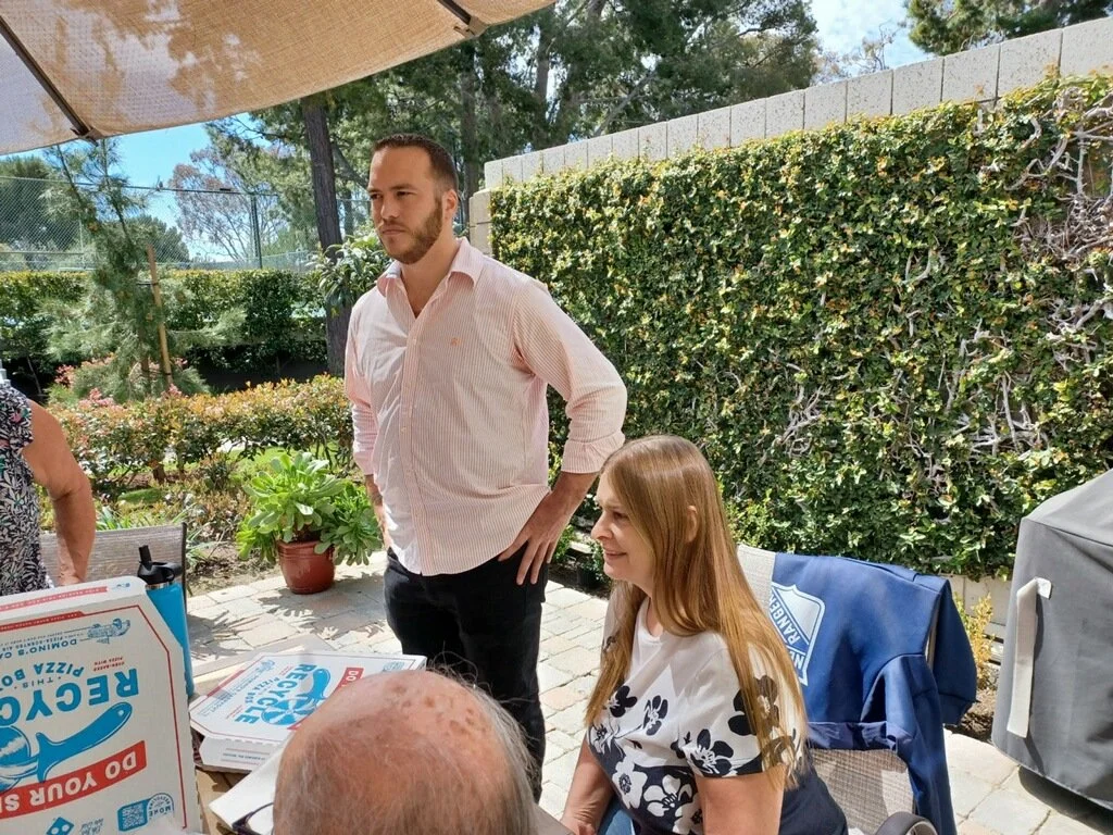 Visiting family in California