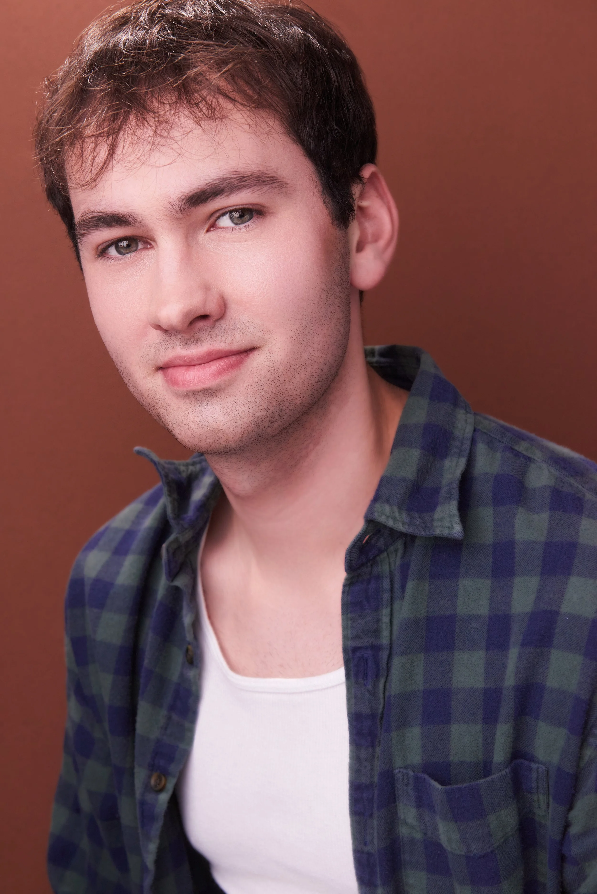 Declan Smith. Photography by Michael Kushner. Hair and Makeup by Samy Figaredo/Habibito NYC.