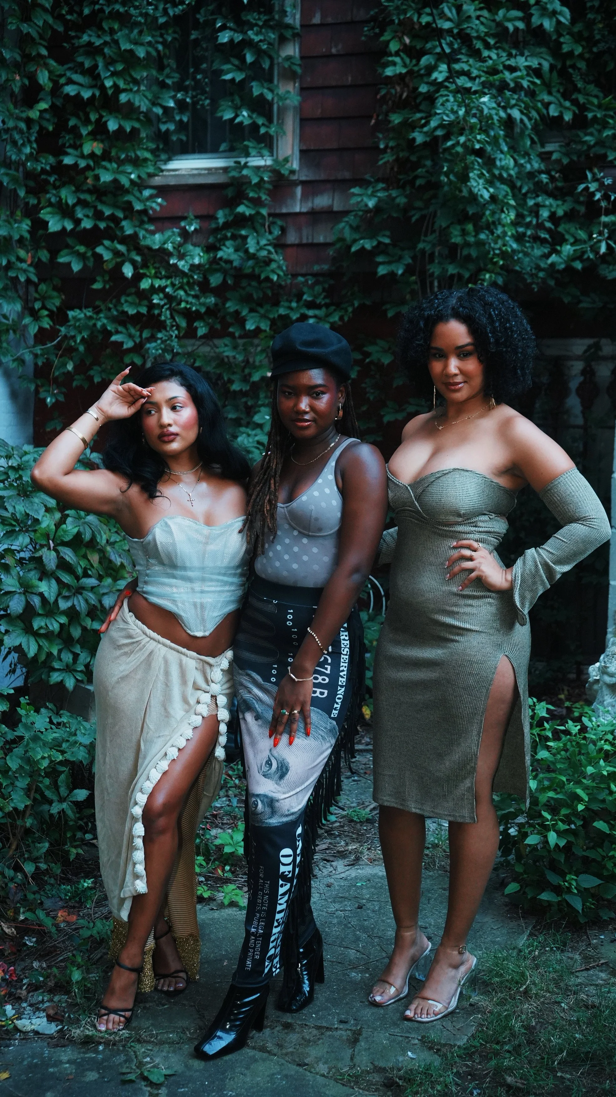 Alex and Daj at Rebel Fest 2025. Makeup by Samy Figaredo/Habibito NYC. Photo by Dennis Rosario.