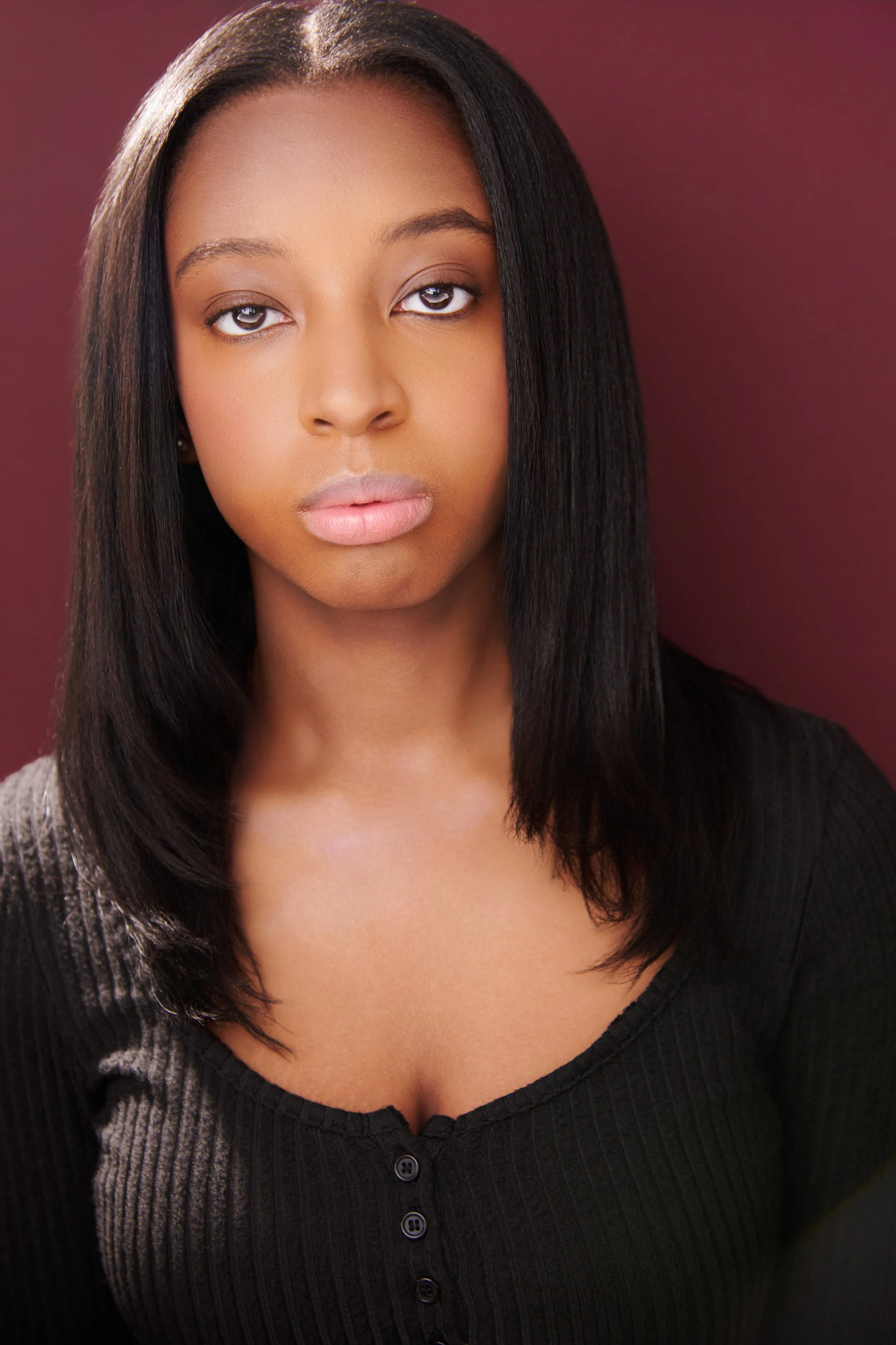 Meghan Chery. Photography by Michael Kushner. Hair and Makeup by Samy Figaredo/Habibito NYC.