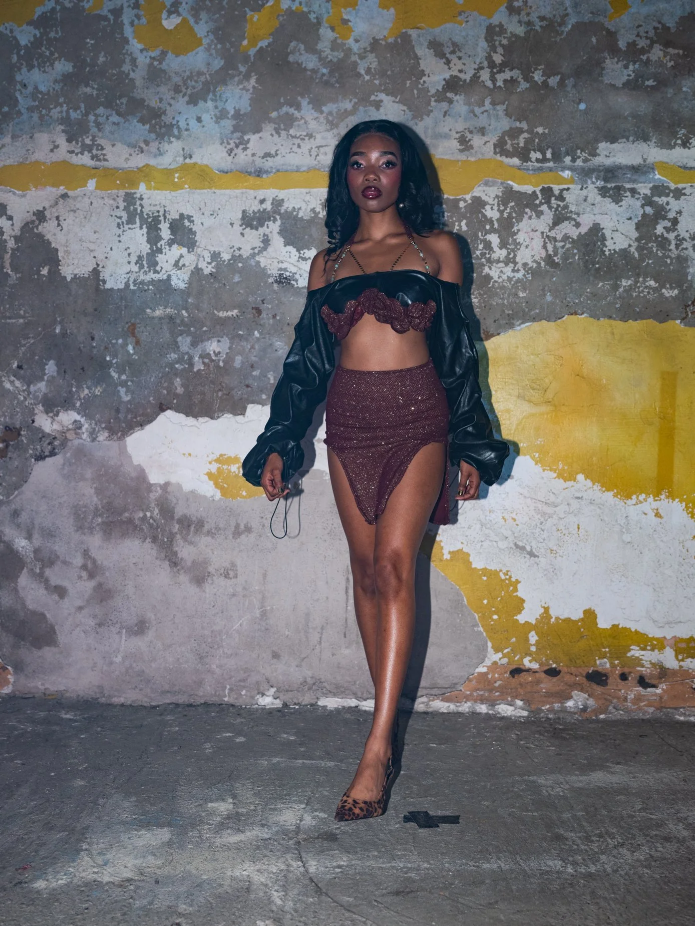 Alex and Daj at Rebel Fest 2025. Makeup by Samy Figaredo/Habibito NYC. Photo by Stewart Layton.