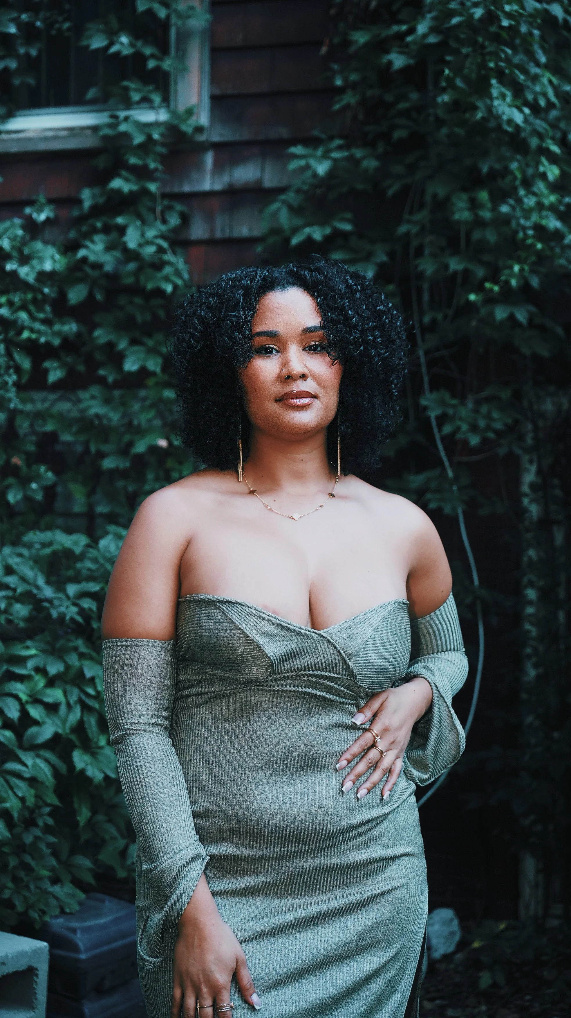 Alex and Daj at Rebel Fest 2025. Makeup by Samy Figaredo/Habibito NYC. Photo by Dennis Rosario.