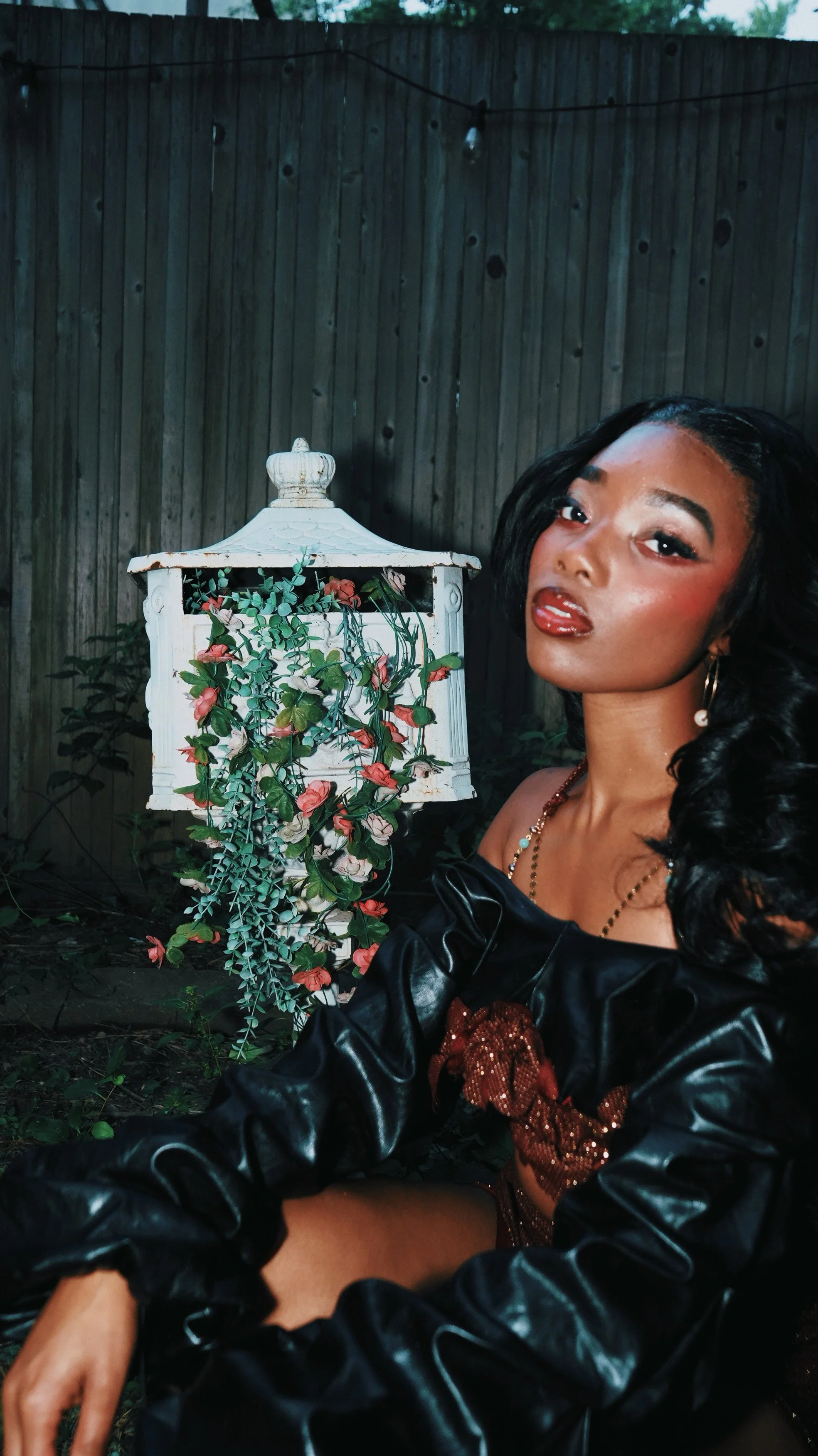 Alex and Daj at Rebel Fest 2025. Makeup by Samy Figaredo/Habibito NYC. Photo by Dennis Rosario.