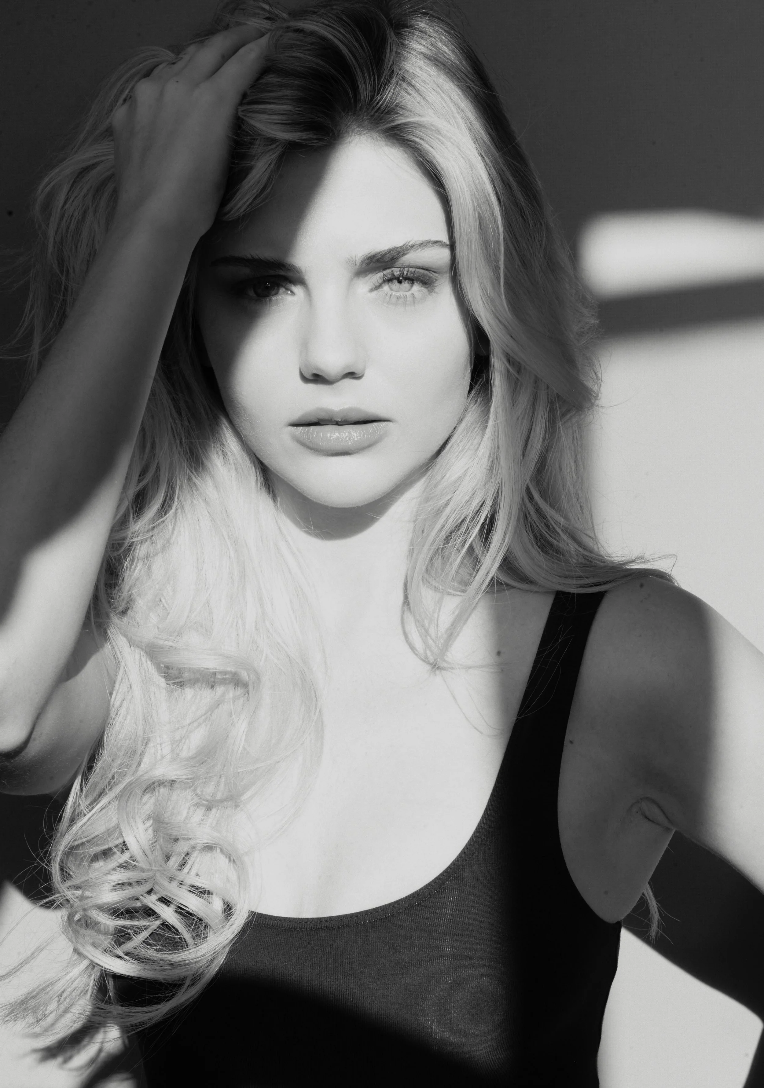 Maeve Touhey. Photography by Michael Kushner. Hair and Makeup by Samy Figaredo/Habibito NYC.