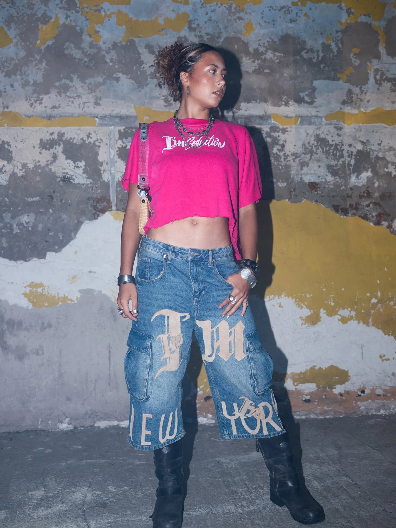 I'm by Arty at Rebel Fest 2025. Makeup by Samy Figaredo/Habibito NYC. Photo by Stewart Layton.