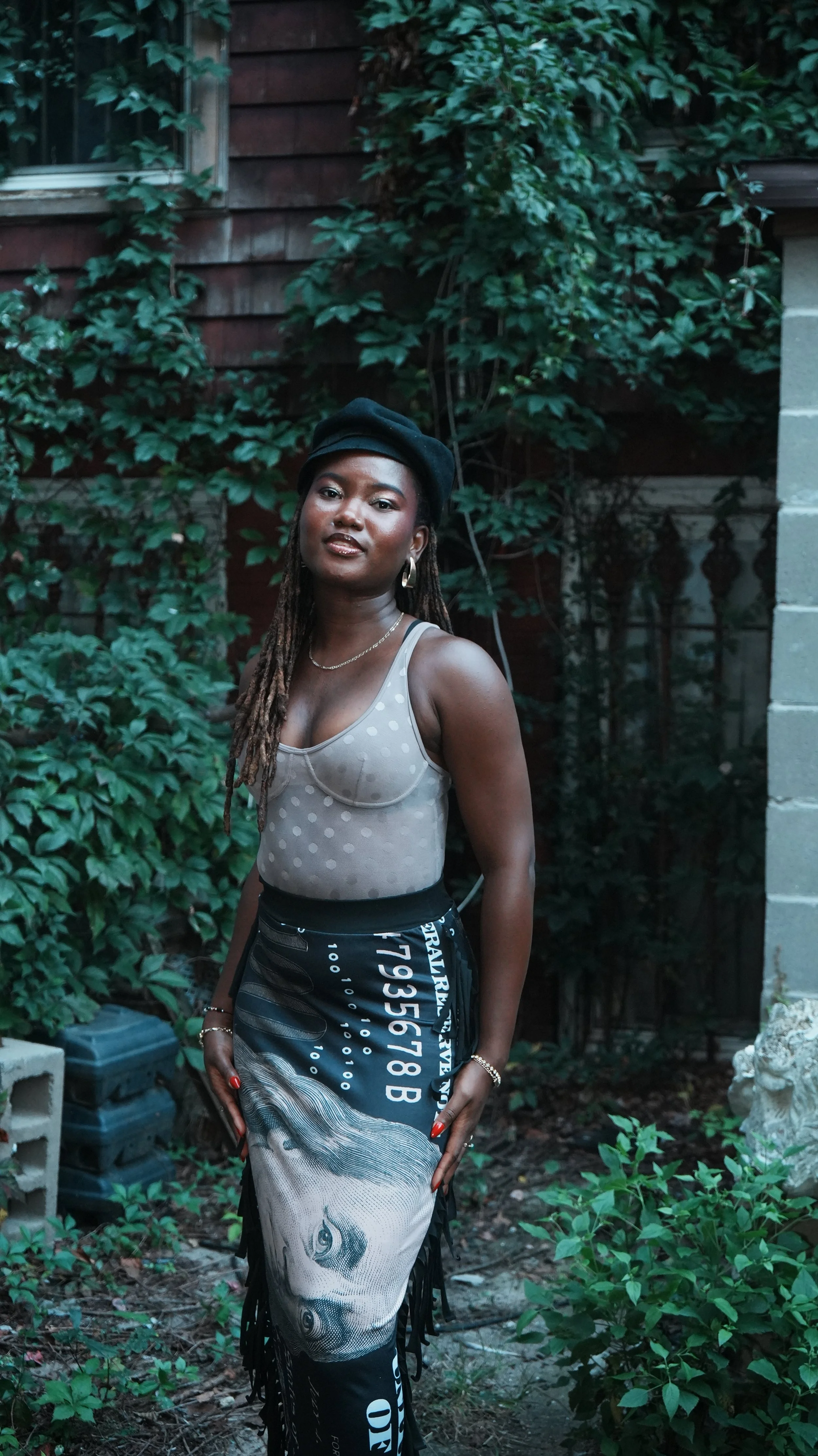 Alex and Daj at Rebel Fest 2025. Makeup by Samy Figaredo/Habibito NYC. Photo by Dennis Rosario.