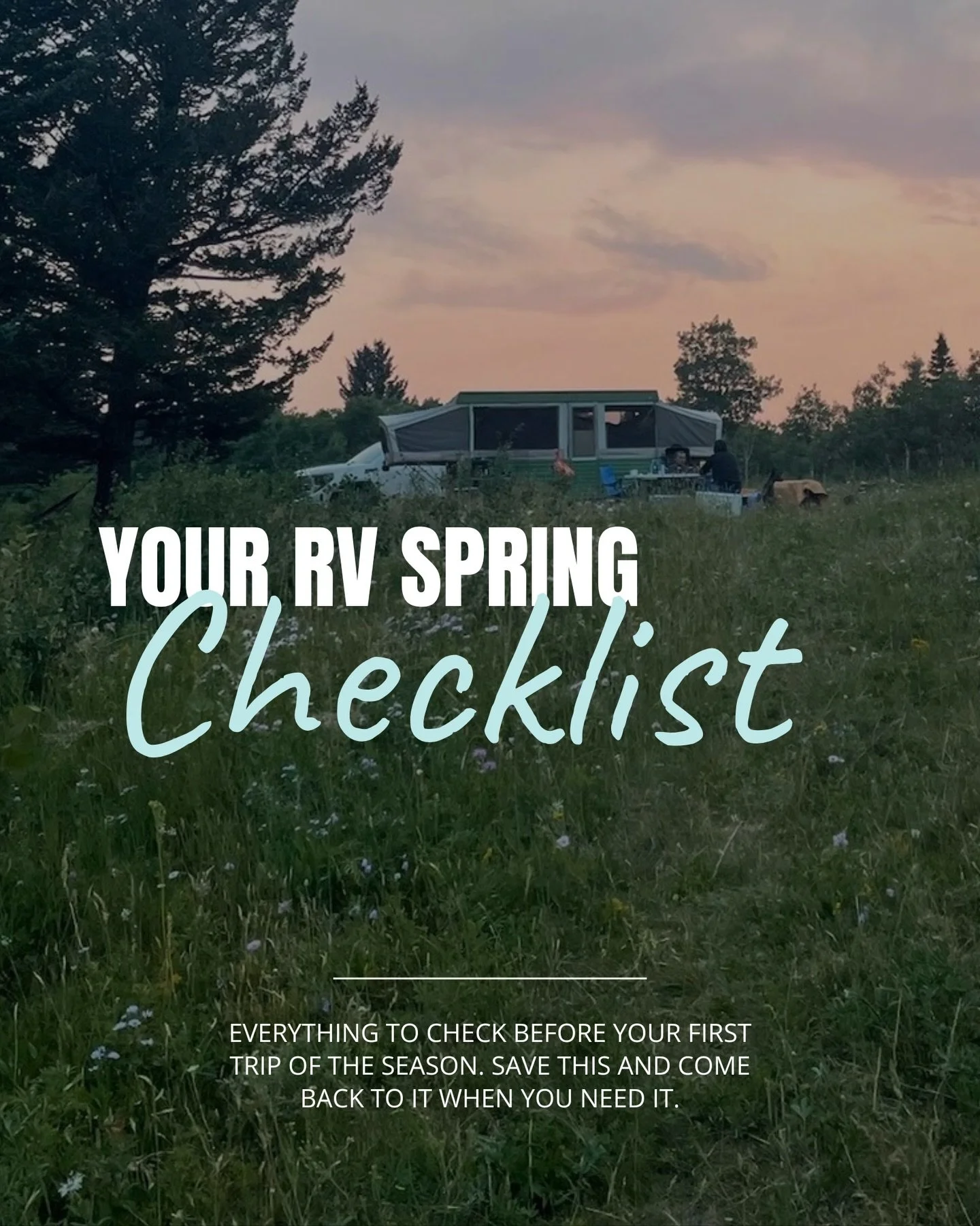 Before you hitch up for your first trip this spring, make sure your rig is ready!

Save this post to come back when you need it!👆

#rvliving #springcleaning #alberta 

&mdash;&mdash;&mdash;

RV tips | RV spring cleaning | RV cleaning checklist | RV 