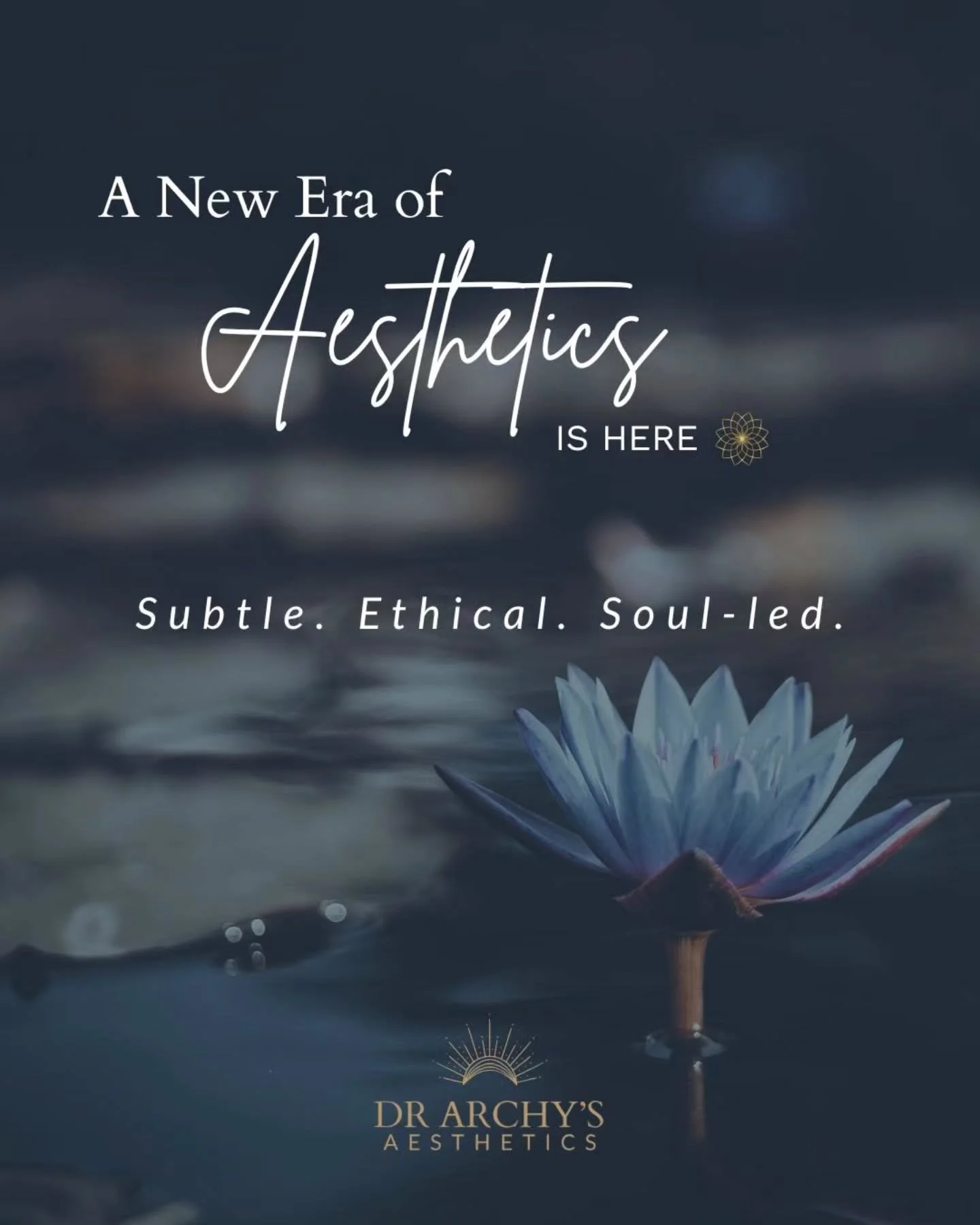 A new era of aesthetics is here 🌿

Crafted with integrity, precision, and care - this is the beginning of something deeply personal.

@drarchysaesthetics is now welcoming clients, offering subtle, ethical, soul-led treatments designed to honour your