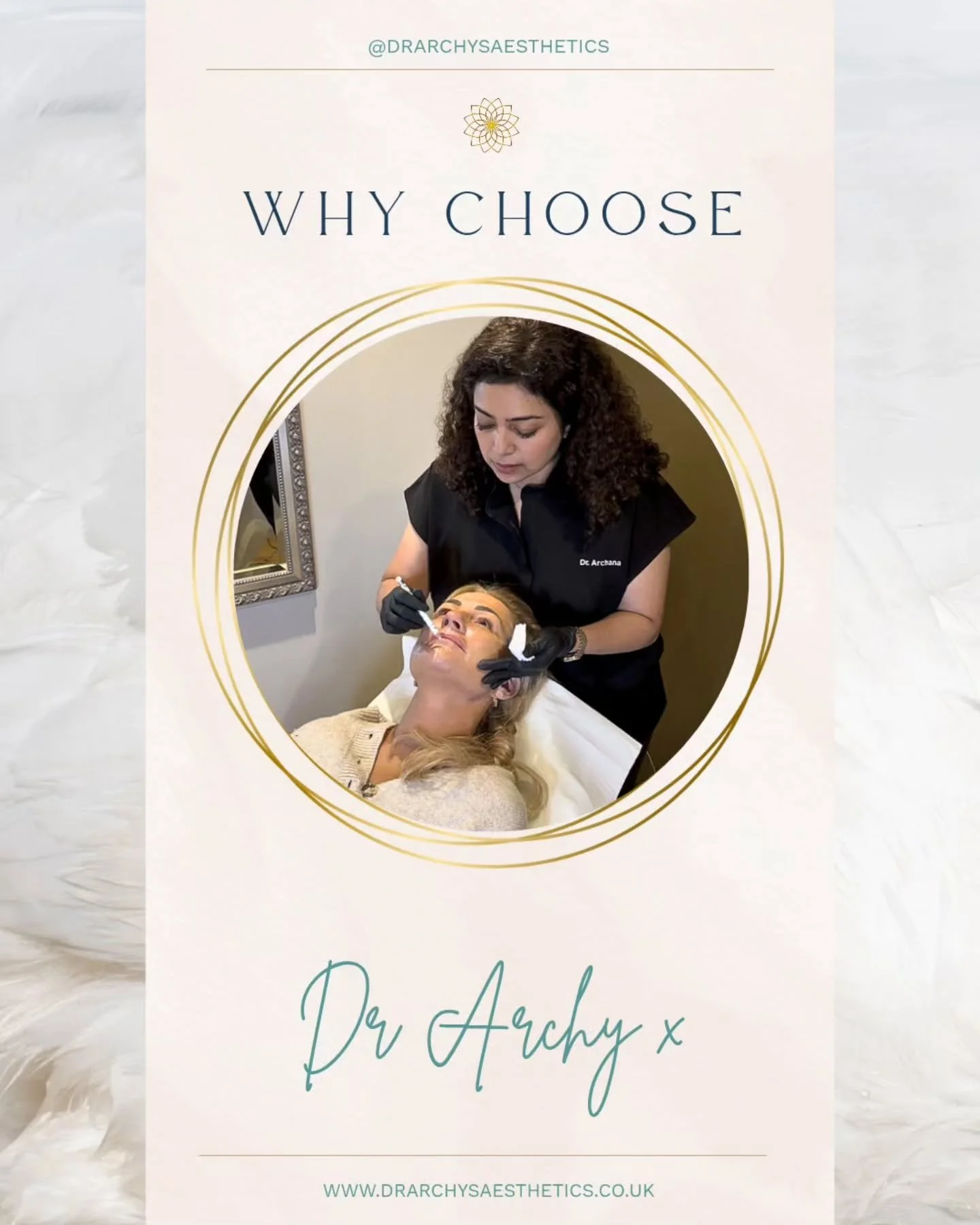 Choosing who you trust with your face matters.

I&rsquo;ve worked in A&amp;E for over 15 years, which means safety, clinical judgement, and calm decision-making are second nature to me.

With an in-depth knowledge of head and neck anatomy, and a comm
