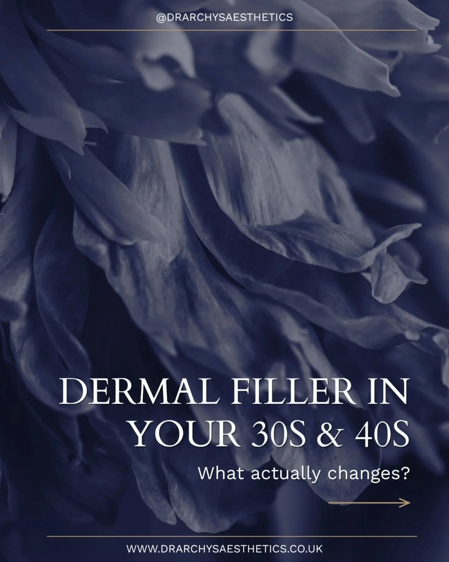 Dermal filler in your 30s and 40s isn&rsquo;t about overcorrection. It&rsquo;s about restoring balance as natural volume begins to change.

In your 30s, treatment is often preventative and subtle.
In your 40s, it may focus more on restoring lost stru