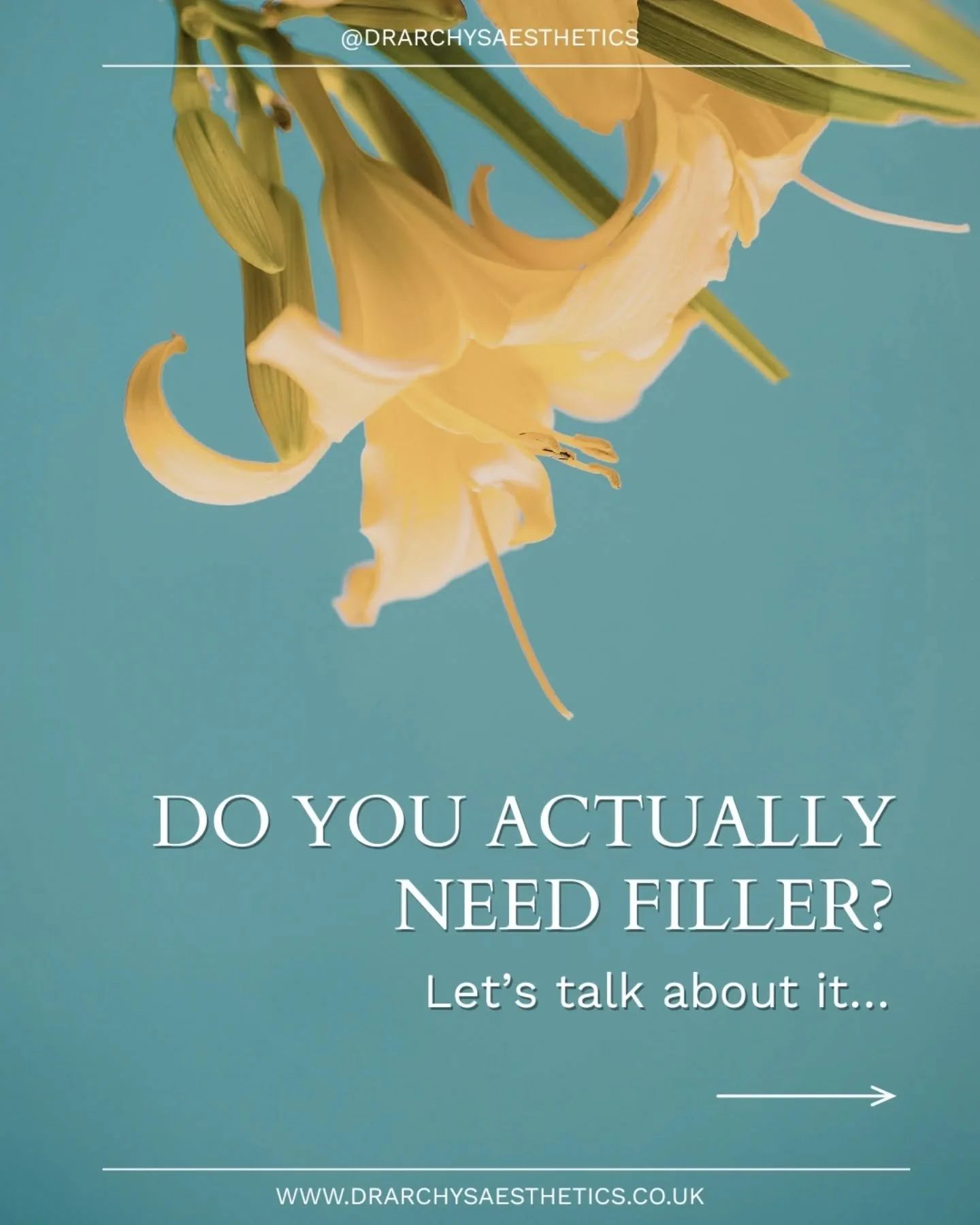 &ldquo;Do I actually need filler?&rdquo; is one of the most common questions I get &mdash; and honestly, the answer isn&rsquo;t always yes.

There&rsquo;s so much noise online about treatments, but the best results come from choosing the right approa